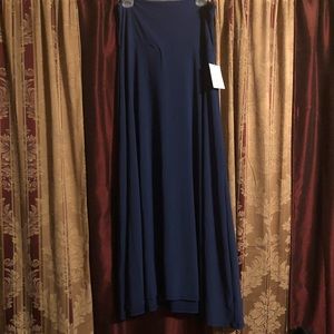 Navy blue Lularoe skirt large